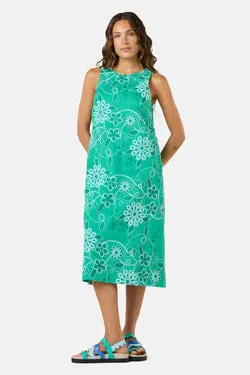 Flower Fizz Embroidered Dress