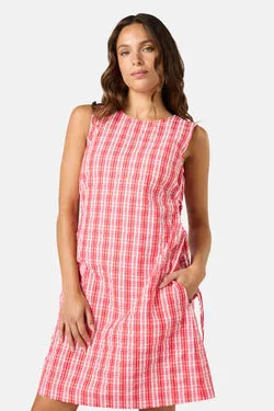 Highland Check Mini Dress