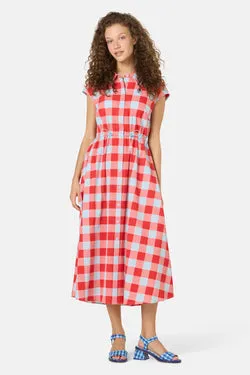 Gimme Gingham Midi Dress
