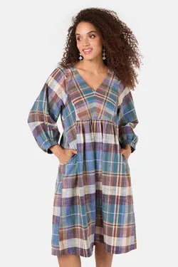 Palma Winter Check Dress