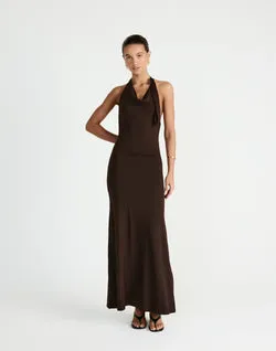 Jairo Maxi Dress (Chocolate)