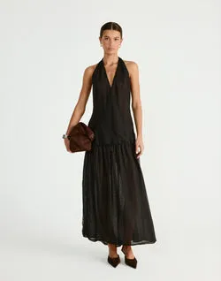 Memphis Maxi Dress (Black)