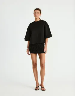 Chloe Mini Skirt (Black)