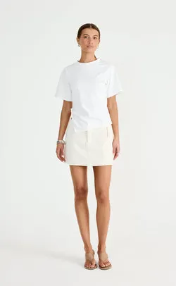 Scout Mini Skirt (Oat)