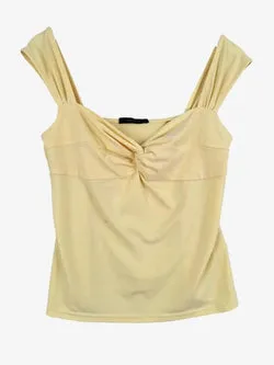 George Buttercup Twist Front Top Size 14
