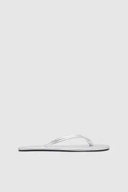 Thong Detail Slide - Silver