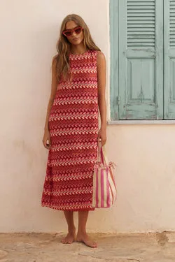 Goldy Dress In Kalani