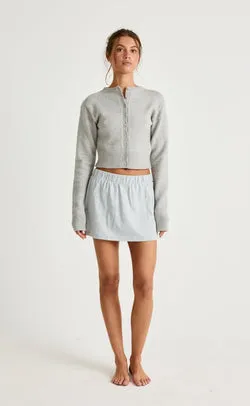 Adelaide Mini Skirt (Grey Marle)