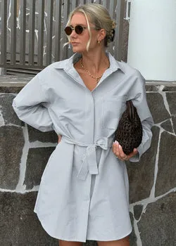 On The Move Shirt Dress