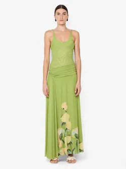 CITRINA MAXI DRESS - ANIYA FLORAL