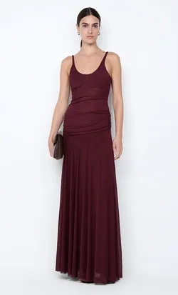 CITRINA MAXI DRESS - PLUM