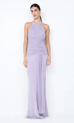 DELILAH HALTER MAXI DRESS - WISTERIA