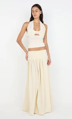 DANTE MAXI SKIRT - BUTTERCREAM