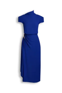 LUNA DRAPE DRESS
