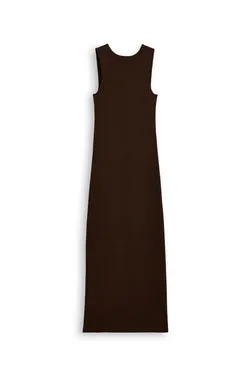 RIB CREW NECK DRESS