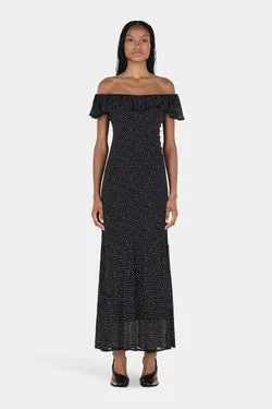 Hazel Bias Dress Thistlelight Spot