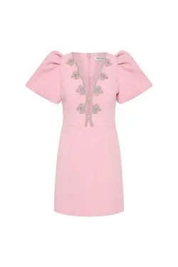 Harlynn Puff Sleeve Mini Dress