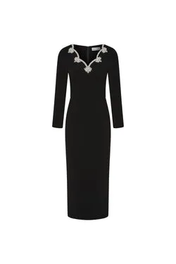 Harlynn Long Sleeve Midi Dress