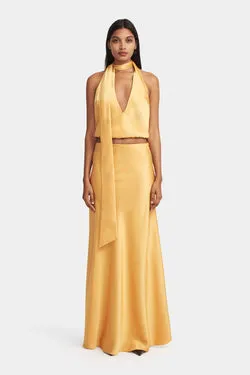 Nova Maxi Skirt Amber