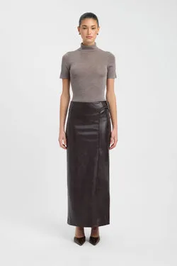 Heavy Phoenix Belted Maxi Skirt