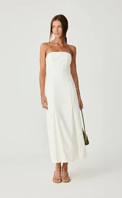 Hudson Midi Dress (Cream)