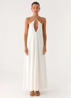 Helden Maxi Dress - White