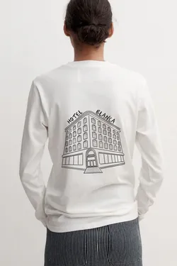 Hotel Blanca LS Tee White