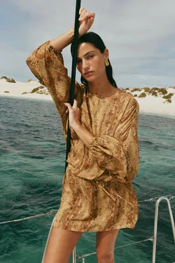 Orla Mini Dress Snake