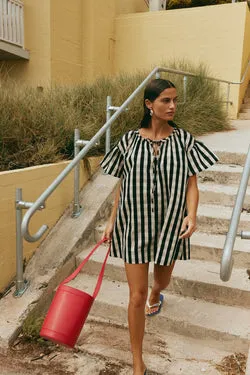 Quinn Mini Dress Black Check