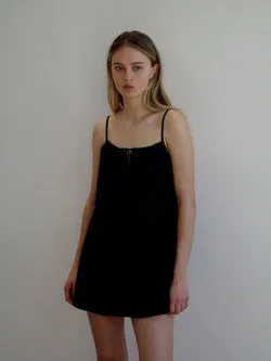 Lettuce Mini Dress - Black
