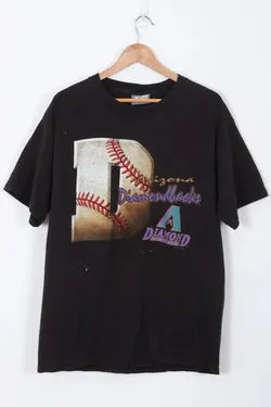Vintage LEE 1999 Arizona Diamondbacks MLB Black T-Shirt (L)