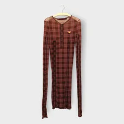 XL Sleeve Mesh Dress