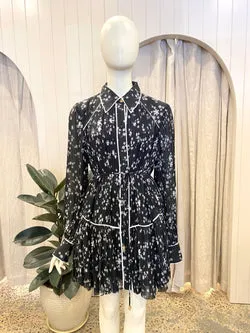 AJE Starflower Mini Dress - Size 10