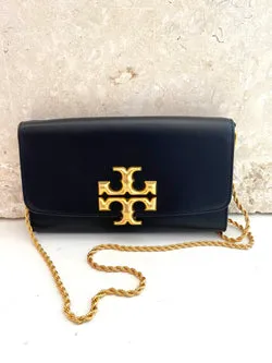 Tory Burch Eleanor Clutch in Black