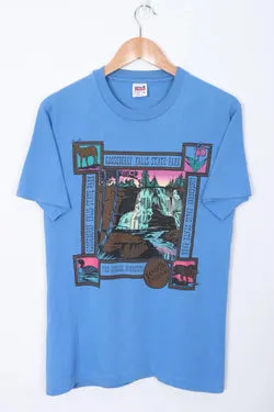 Vintage Gooseberry Falls State Park Single Stitch T-Shirt USA Made (M)