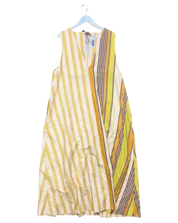 Size M-L | Soleil Soleil Linen Maxi Dress