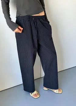 Loop Pant - Ink Butter Stripe