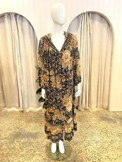 Spell Mystic Midi Dress - Size Small (10/12)