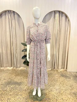 Morrison Floral Print Midi Dress - Size 4
