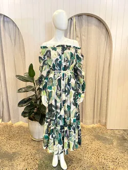 Alemais Sienna Off Shoulder Dress - Size 12