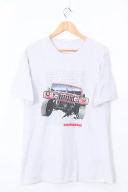 1996 VINTAGE Hummer Off Road Car Print Tee (M)