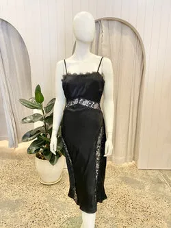 San Slone Evera Midi Dress - Size 10