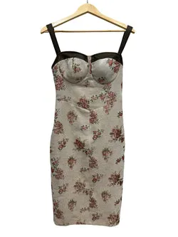 Haze Studio Rose Print Dress L
