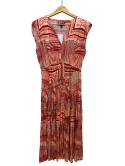 Basque Orange Dress 12