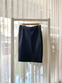 Ldarado Leather Skirt in Black - Size 8