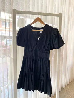 Sonya Moda Black Cora Mini Dress - Size 10