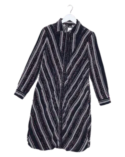Size 1 (8) | Maje Cupro Shirt Midi Dress