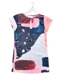 Size 6 | Kuwaii x Cassie Byrnes Abstract Mini Dress