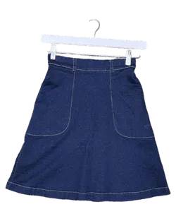 Size 6 | Kuwaii Denim A-line Mini Skirt