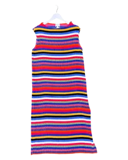 Size 14 (XL) | Leonard St Pleated Stripe Midi Dress